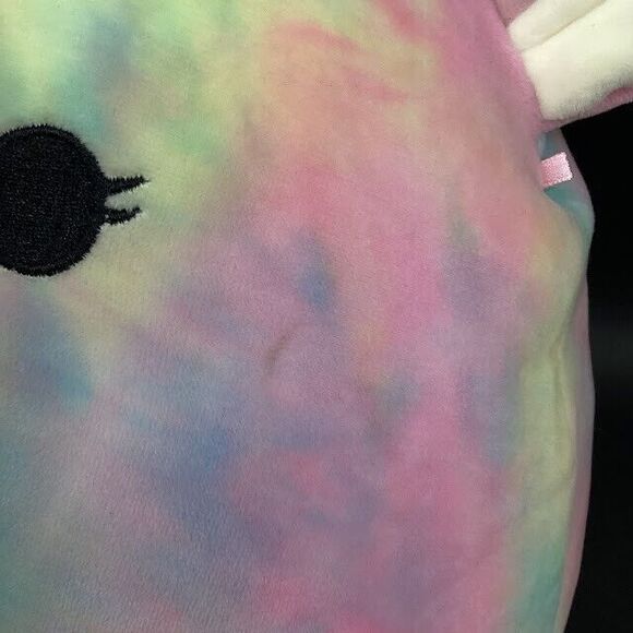 Kellytoy-Squishmallow-Esmeralda- Tie-Dye Valentine's Day Love Unicorn- 14" Plush - Picture 6 of 10